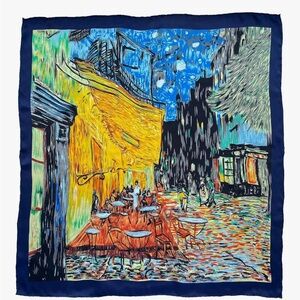 Aningkimi Scarf Cafe Terrace at Night Square